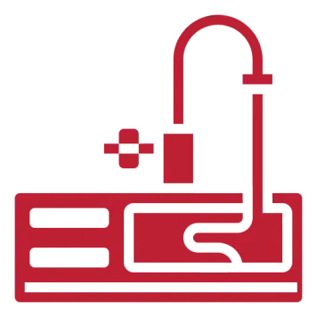 Kitchen & Grease Line Jetting Icon